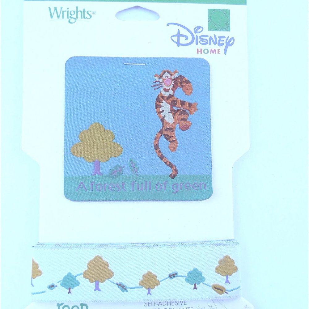 Tigger Applique Ashdown Forest Patch Bookscrapping